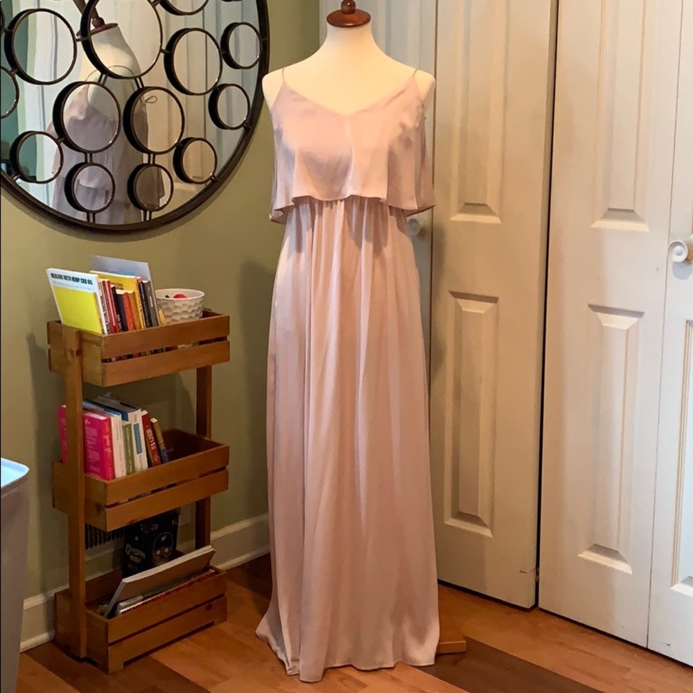 BCBG MAXAZRIA Pink Long Dress
